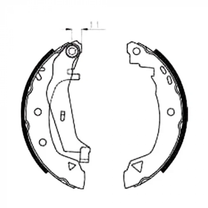 Renault Fren Pabuçlu Balata Arka Trw GS8240