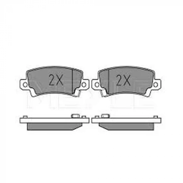 Toyota Arka Fren Balata AYD 60044AA