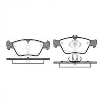 Mercedes Ön Fren Balata MGA 56305