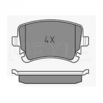 Volkswagen Arka Fren Balata AYD 60026AA