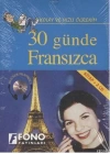 30 Günde Fransızca; Kitap+3 Cd