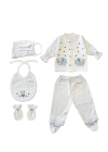 Sema Bebe 5li Set - Açık Mavi