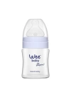 Wee Baby Isıya Dayanıklı Akıtmaz Cam Bardak 120 ML