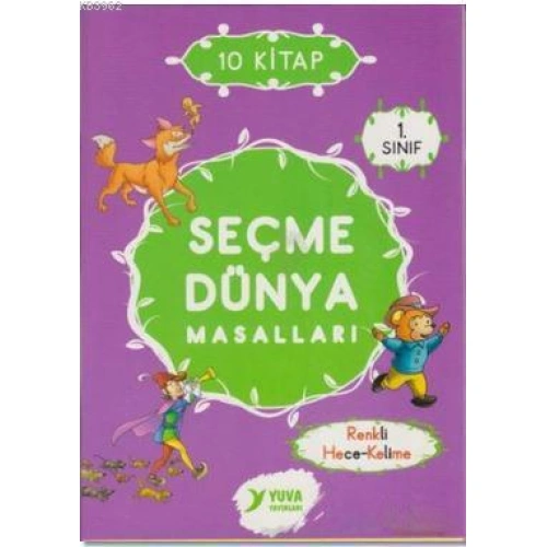 1. Sınıf Seçme Dünya Masalları (10 Kitap Takım)