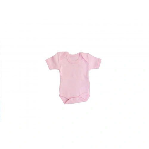 Sema Bebe Yarım Kol Badi (Body) - Pembe