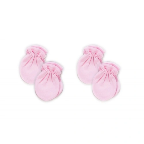 Sema Bebe Yenidoğan 4 lü Eldiven -Pembe