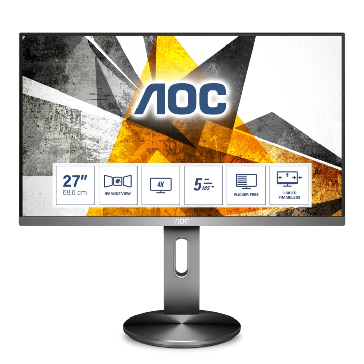 27 AOC U2790PQU IPS QHD 5MS 60HZ HDMI DP