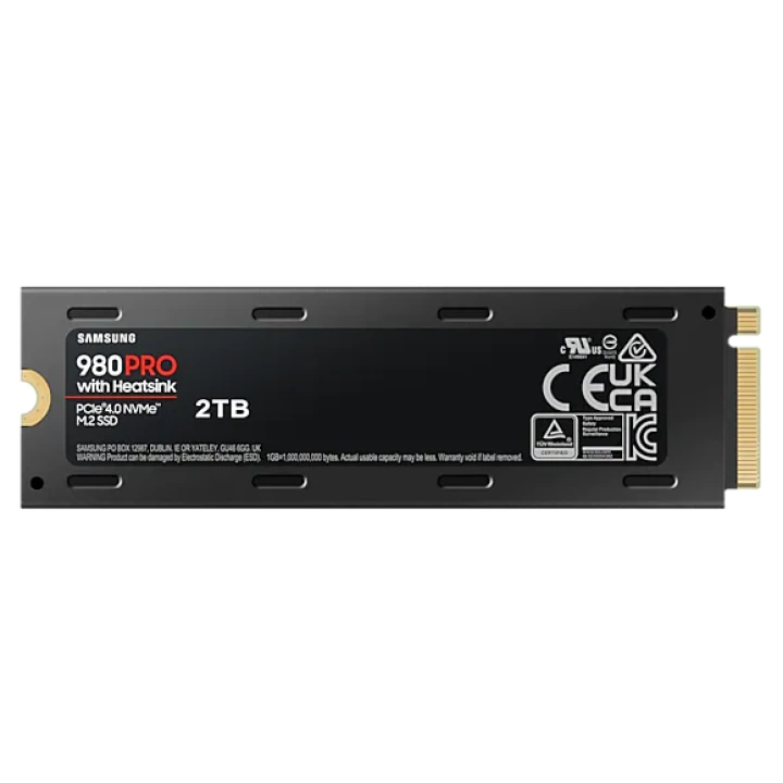 2TB SAMSUNG 980 PRO Heatsink M.2 NVMe MZ-V8P2T0CW