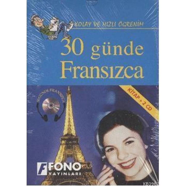 30 Günde Fransızca; Kitap+3 Cd