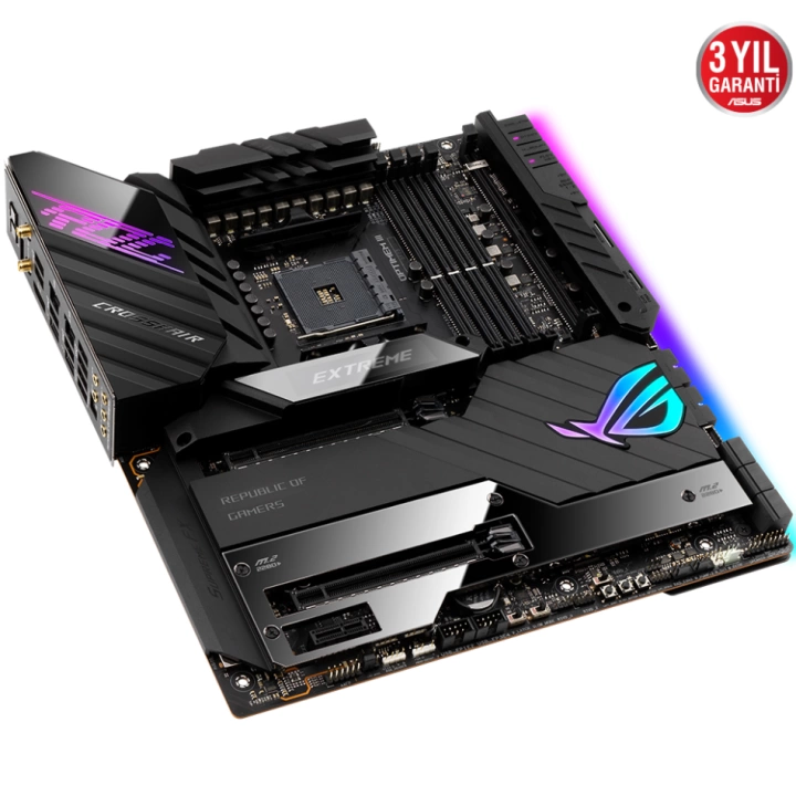 ASUS ROG CROSSHAIR VIII EXTREME X570 DDR4 4800Mhz(OC) E-ATX AM4