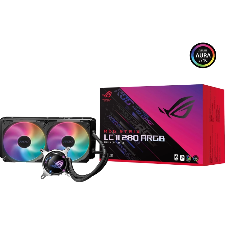 ASUS ROG STRIX LC II 280 ARGB SIVI SOĞUTMA