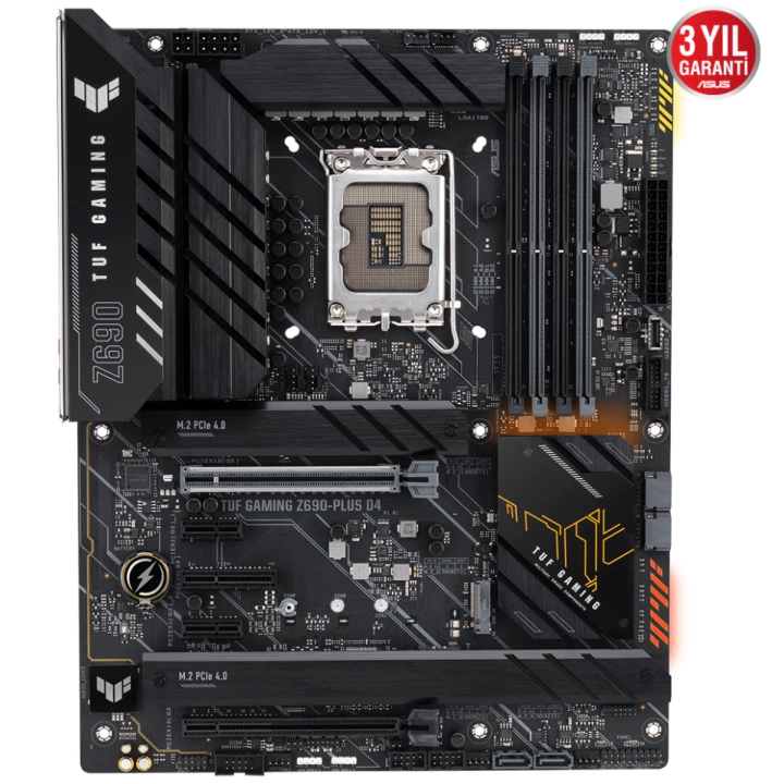 ASUS TUF GAMING Z690-PLUS D4 5333Mhz(OC) DDR4 HDMI DP M.2 ATX 1700p