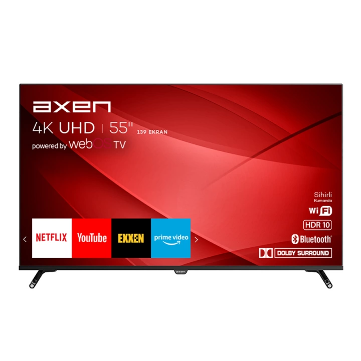 AXEN  AX55FIL243  55 UHD 4K WEBOS UYDULU