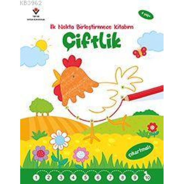 İlk Nokta Birleştirmece Kitabım - Çiftlik 4 Yaş