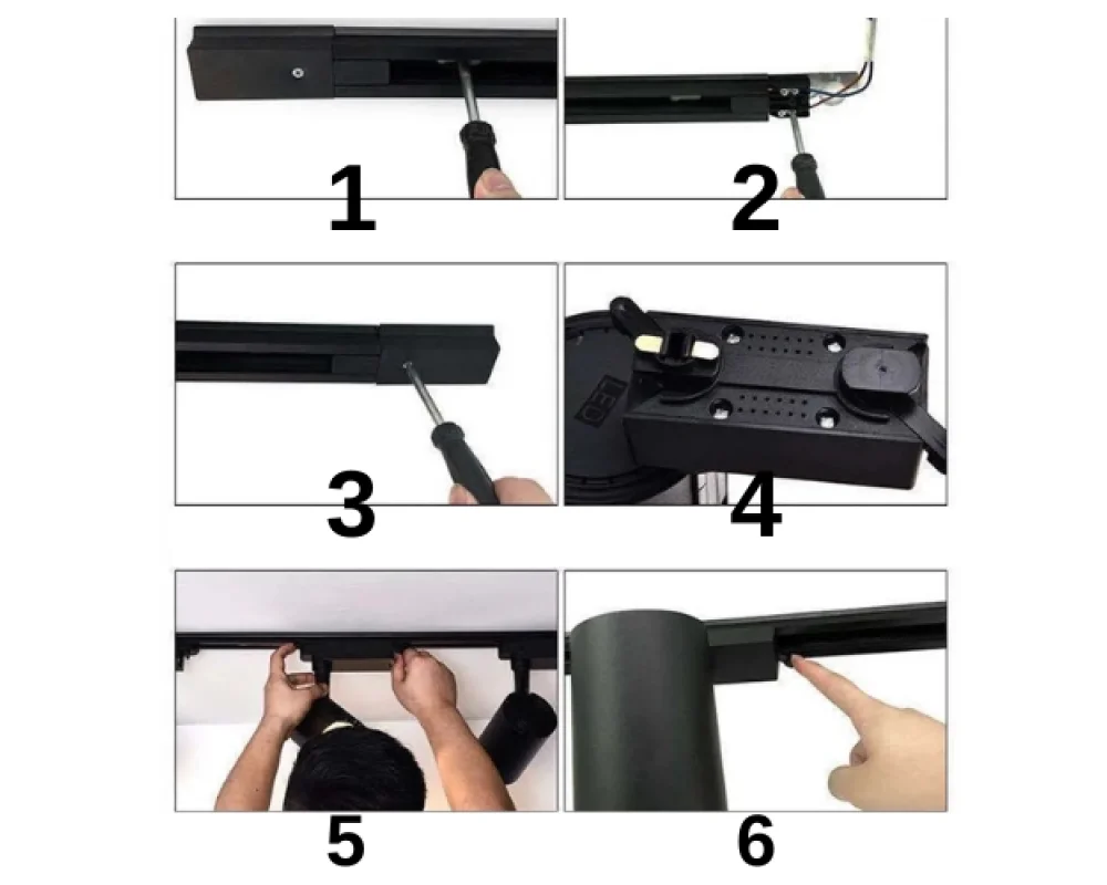 1 Metre Ray Spot Rayı 2li Set