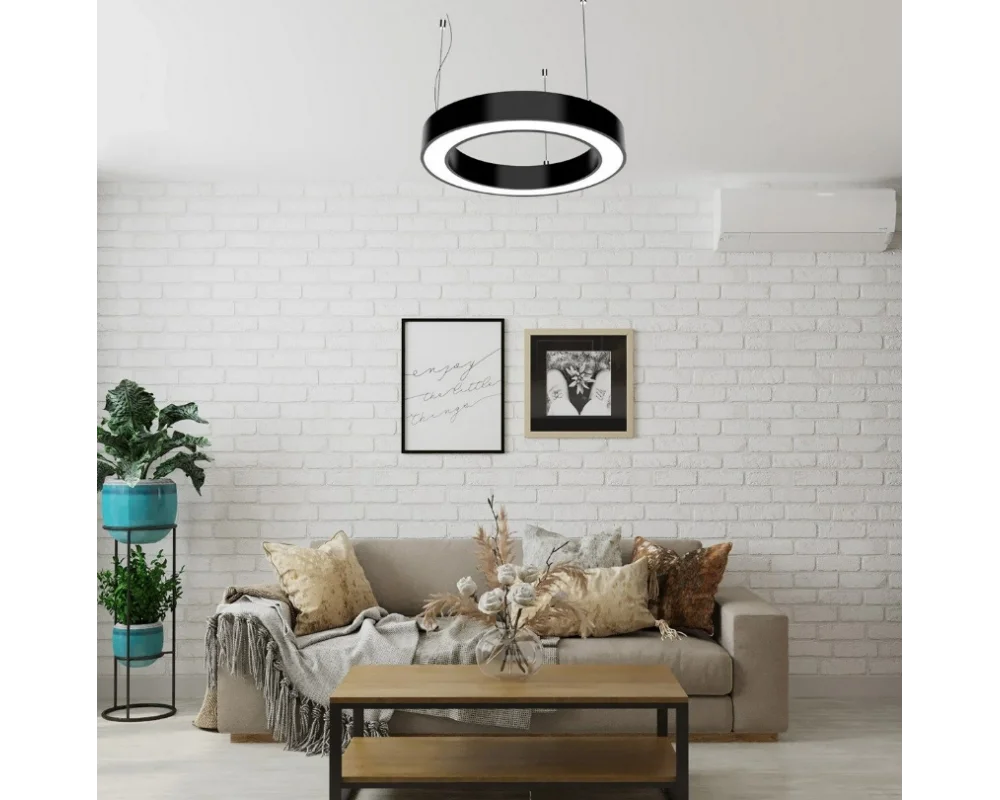 150cm 140 Watt 19500 Lümen Simit Linear Aydınlatma Beyaz ve Gün Işığı