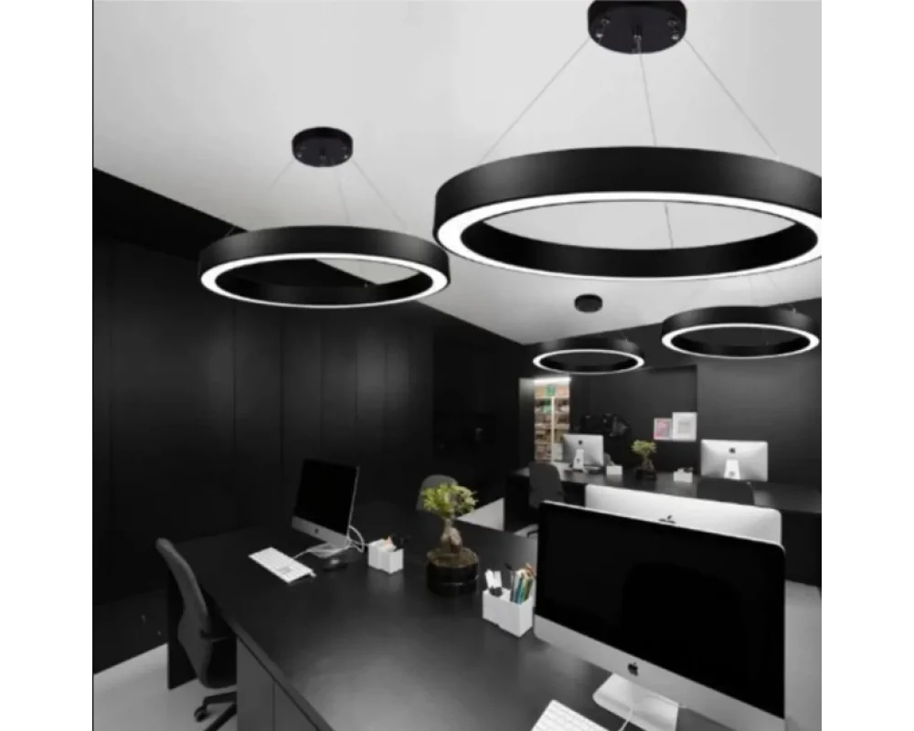 150cm 140 Watt 19500 Lümen Simit Linear Aydınlatma Beyaz ve Gün Işığı