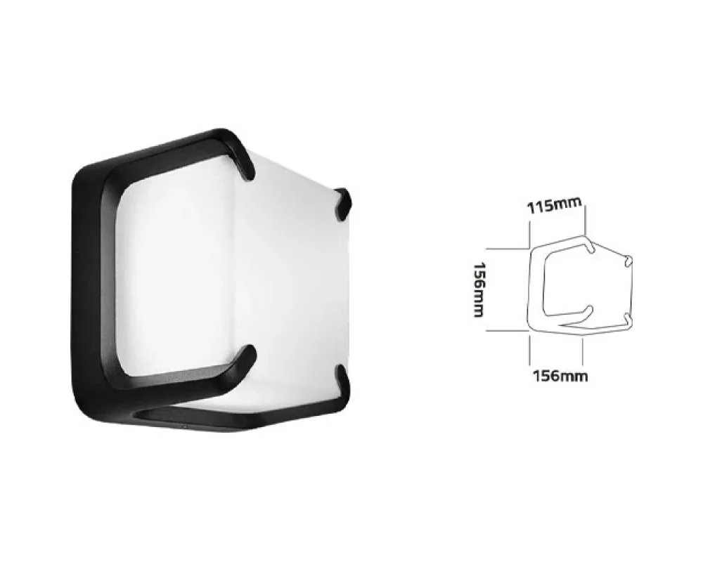 18 Watt Ledli Örümcek Küp Armatür Beyaz ve Gün Işığı