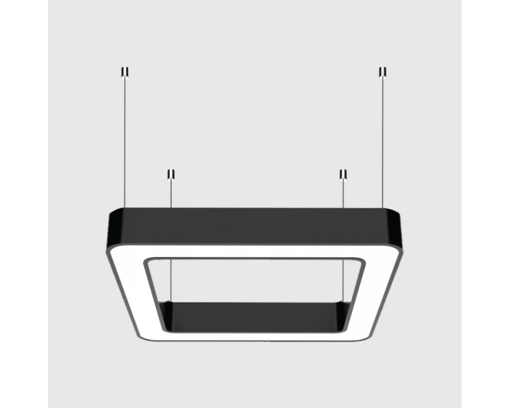40-40 cm 50 Watt 7000 Lümen Kare Simit Linear Aydınlatma Beyaz ve Gün Işığı