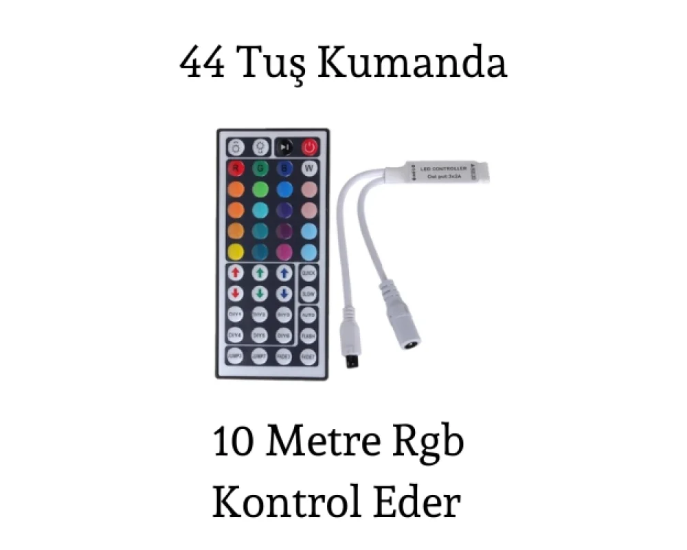 44 Tuş Rgb Kumanda ve Kontrol Ünitesi