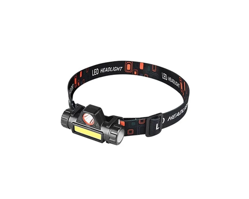 5 WATT Şarj Edilebilir Kafa Feneri Kafa Lambası Maden Kamp Feneri