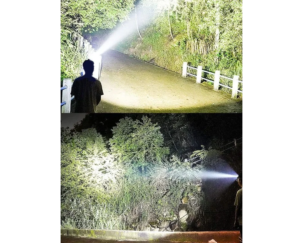 5 WATT Şarj Edilebilir Kafa Feneri Kafa Lambası Maden Kamp Feneri