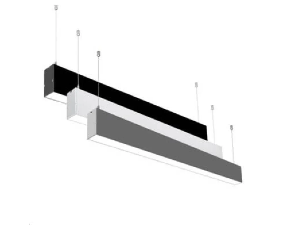60Cm 20 Watt 2800 Lümen Sıva Üstü Linear Aydınlatma Beyaz ve Gün Işığı