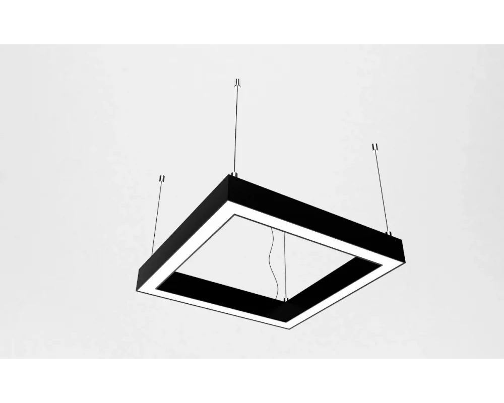 70-70 Kare 90 Watt 12500 Lümen Sarkıt Linear Aydınlatma Beyaz ve Gün Işığı