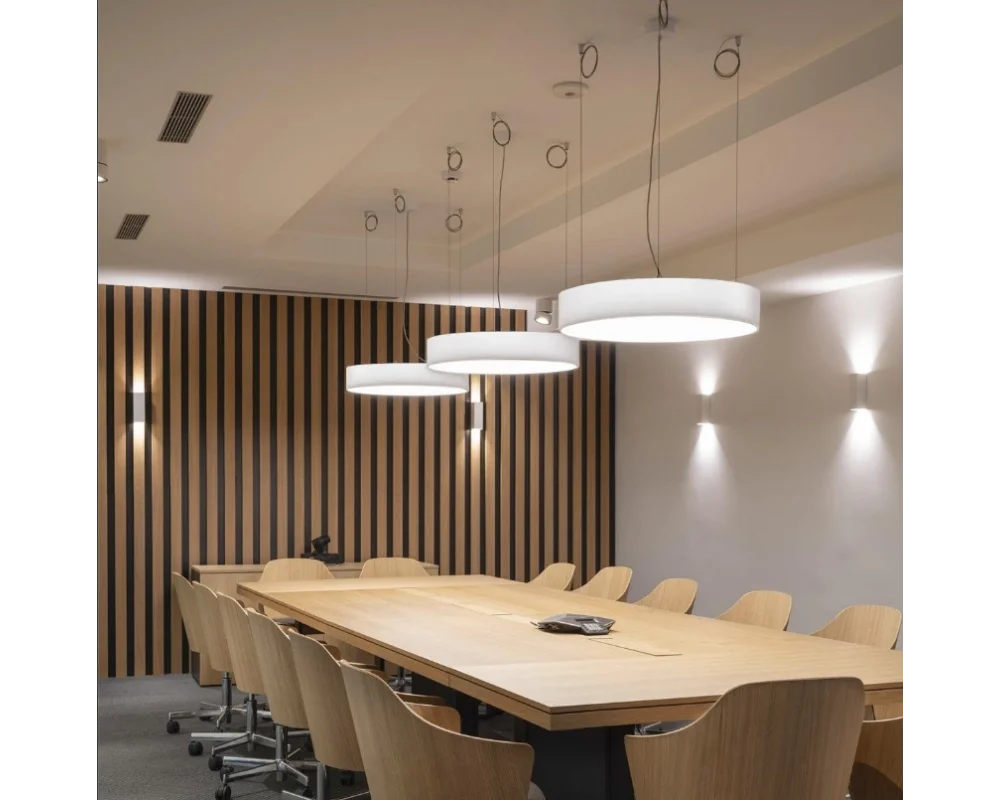 70Cm 70 Watt 9500 Lümen Yuvarlak Davul Linear Aydınlatma Beyaz ve Gün Işığı