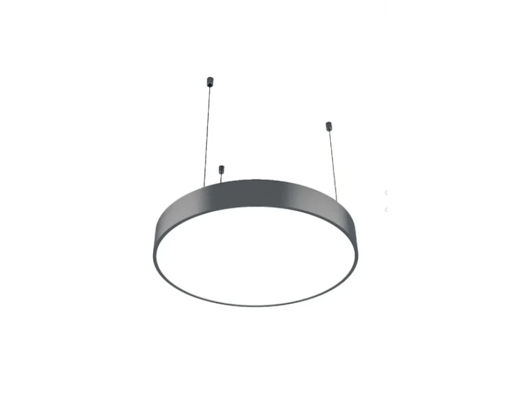 90cm 100 Watt 14000 Lümen Yuvarlak Davul Linear Aydınlatma Beyaz ve Gün Işığı