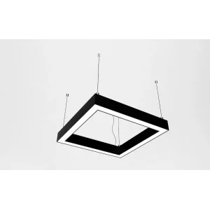 110-110 Kare 140 Watt 19500 Lümen Sarkıt Linear Aydınlatma Beyaz ve Gün Işığı