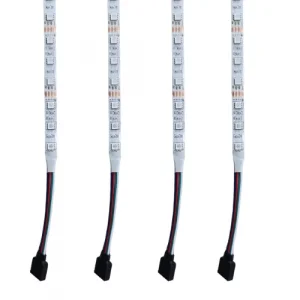 15 Metre RGB LED 3 Çipli 5050 SMD Tipi iç Mekan Slikonsuz