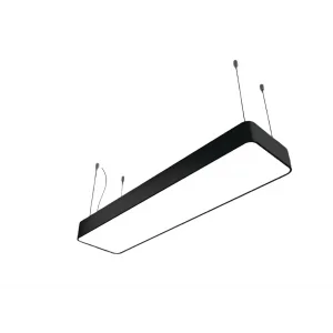 30-90 cm 50 Watt 7000 Lümen Dikdörtgen Davul Linear Aydınlatma Beyaz ve Gün Işığı