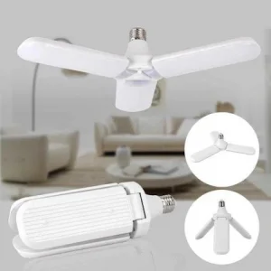 40 Watt 3 Kollu Pervane Led Ampul Beyaz ve Gün ışığı