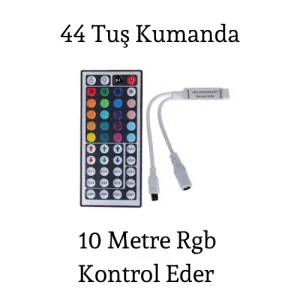 44 Tuş Rgb Kumanda ve Kontrol Ünitesi