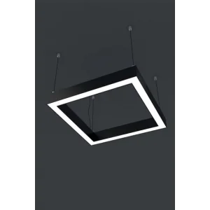 50-50 Kare 65 Watt 9000 Lümen Sarkıt Linear Aydınlatma Beyaz ve Gün Işığı