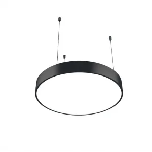 50Cm 35 Watt 4500 Lümen Yuvarlak Davul Linear Aydınlatma Beyaz ve Gün Işığı