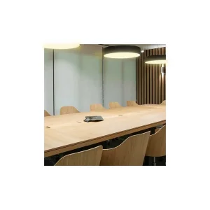 60cm 45 Watt 6500 Lümen Yuvarlak Davul Linear Aydınlatma Beyaz ve Gün Işığı