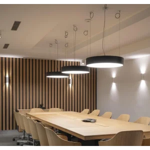 80cm 95 Watt 13000 Lümen Yuvarlak Davul Linear Aydınlatma Beyaz ve Gün Işığı