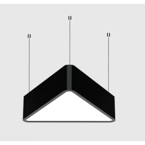 90-90-90 cm 75 Watt 10500 Lümen Üçgen Davul Linear Aydınlatma Beyaz ve Gün Işığı