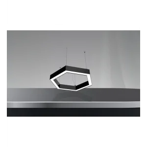 Çap 90 90 Watt 12500 Lümen Altıgen Linear Aydınlatma Beyaz ve Gün Işığı