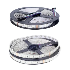 Rgb Şerit Led 5050 Smd 5 Metre Üç Çipli iç ve Dış Mekan Tercihli