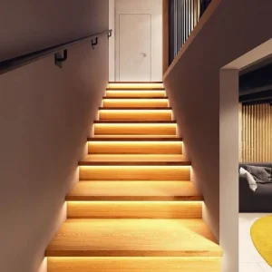 Sensörlü Merdiven Basamak Aydınlatma