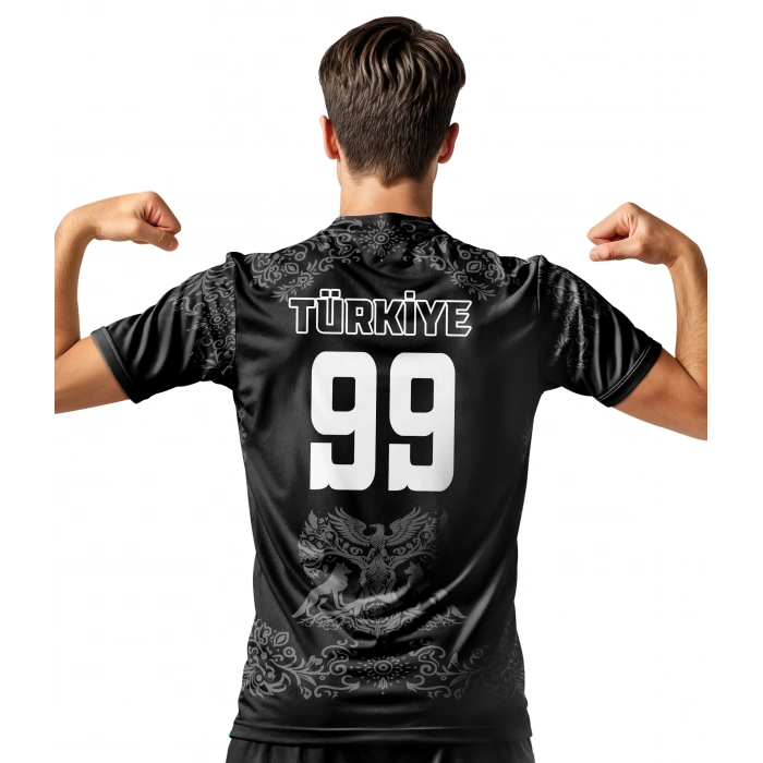 SPORCUAVM / BOZKURT SİYAH BÖRÜ FORMA