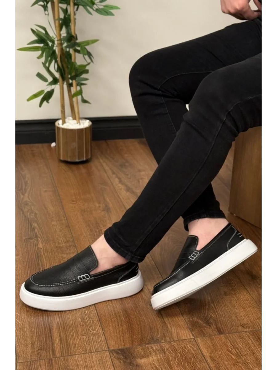 Hakiki Deri Lüx Eva Taban Loafer