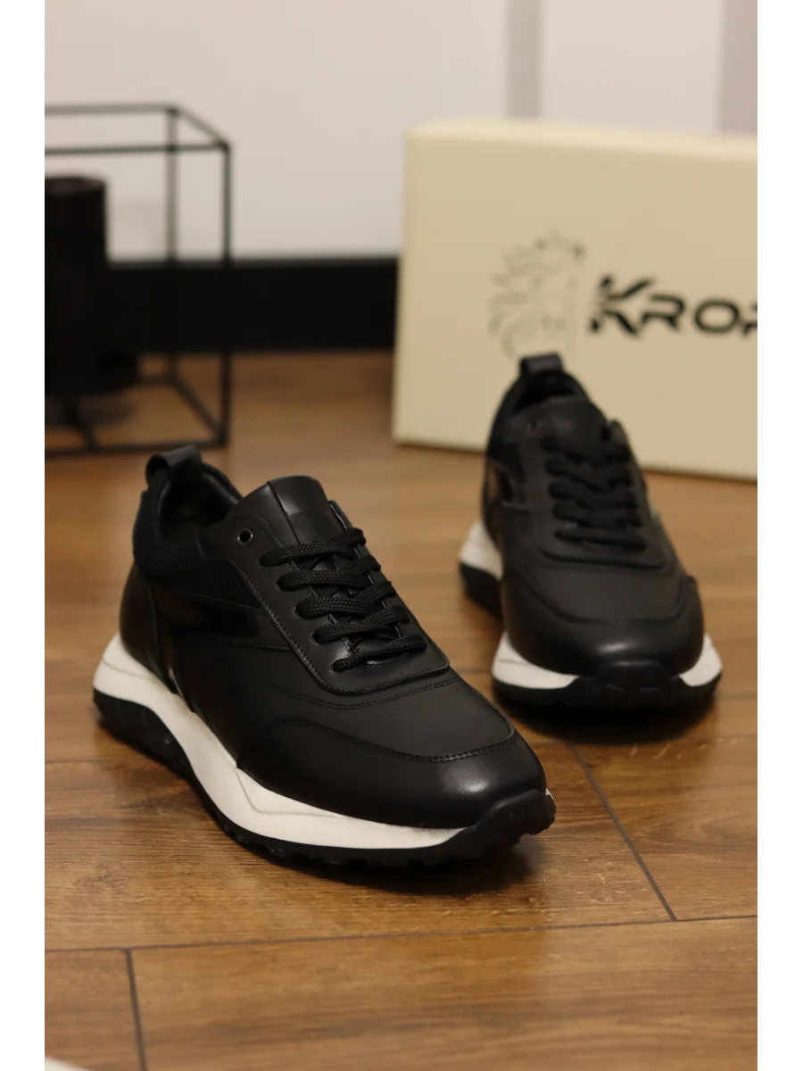 Bruno Hakiki Deri Eva Taban Spor Sneakers Ayakkabı