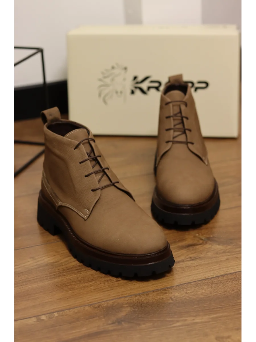 Sahra Hakiki Nubuk Deri Kum Günlük Bot