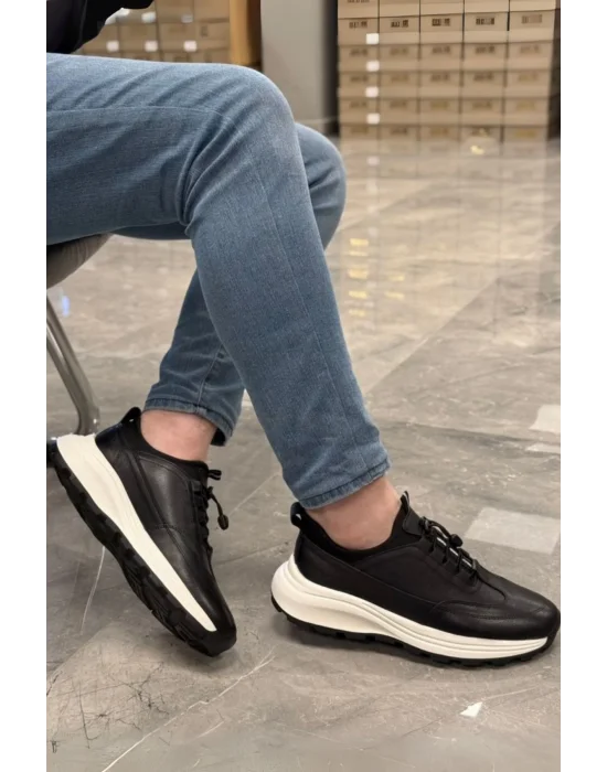 Hakiki Deri İthal Eva Taban Sneakers