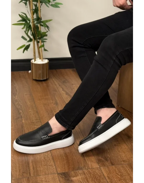 Hakiki Deri Lüx Eva Taban Loafer