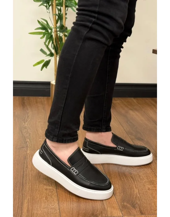 Hakiki Deri Lüx Eva Taban Loafer